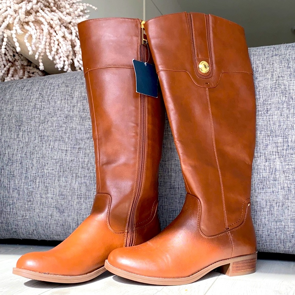 Tommy Hilfiger long brown boots 👢